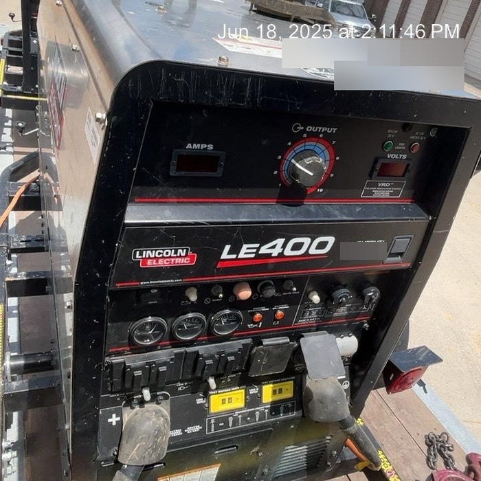 2024 Lincoln Electric LE400 Kubota V1505, Trlr, Cable Rack, Light Kit, ES Decals, T3