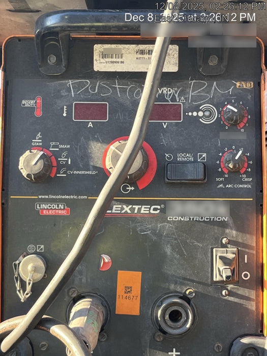 2020 LINCOLN ELECTRIC FLEXTEC 350X