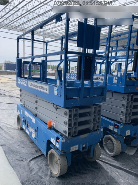 2019 Genie GS-2632 Folding Rails, Swing Gate, EE Rated