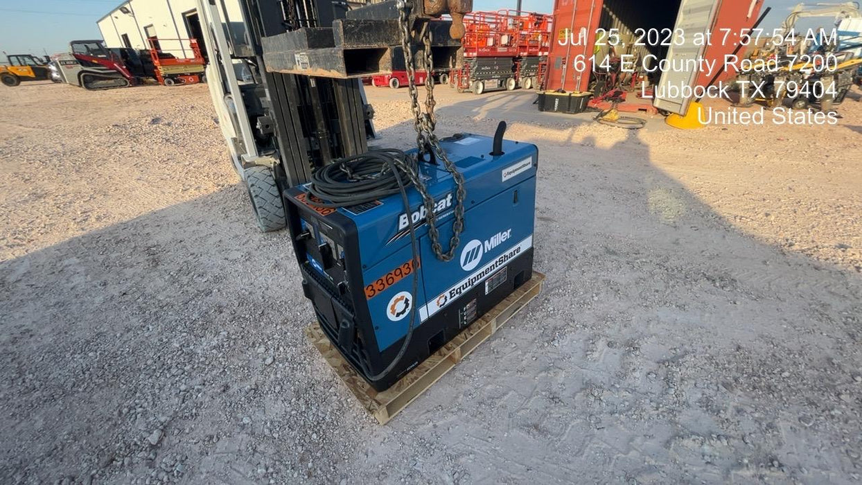 2023 Miller Electric BOBCAT 260 Kohler, GFCI, Remote Start/Stop, Running Gear