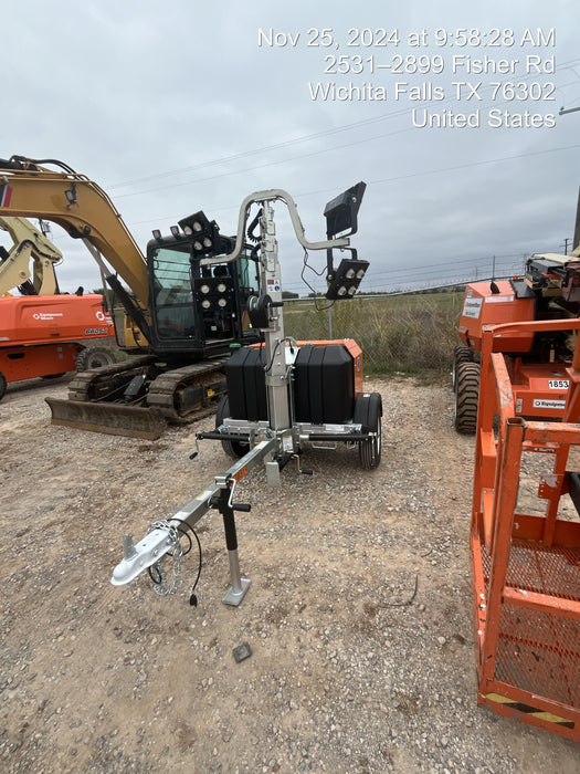 2024 Wanco WLTT-4MM4K Diesel, Deep Sea Controller, Shore Power Plug, Auto Start, (4) 350W LED Floodlights, 4kW Generator, 60 Gal Fuel Tank, 2" Ball, T3