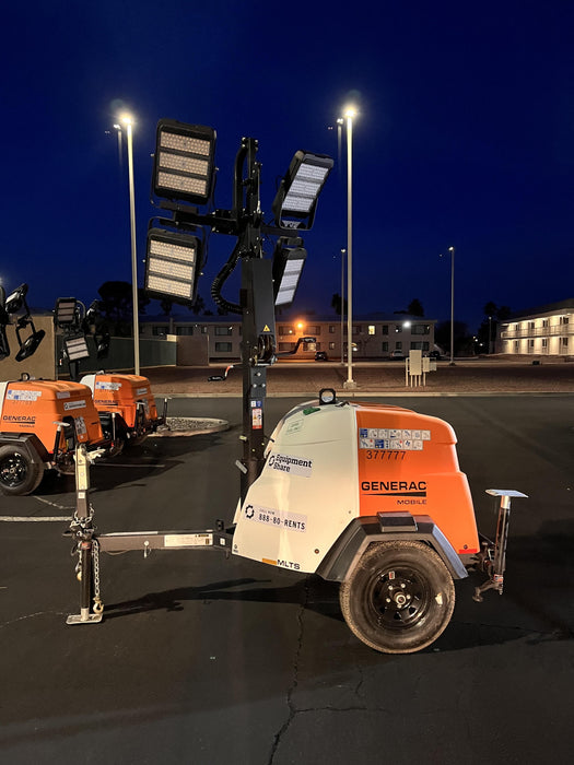 2023 Generac MLT2 Diesel, Flex Switch 120V Input, Powerzone Controller, 
(4) 320W LED Lights, 4kW Generator, 39.9 Gal Fuel Tank, 2" Ball, T3