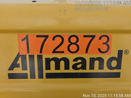 2021 Allmand NLV3GR (4) LED Light Fixture 350W, 23' Vertical Mast, 3kW Prime, Towable, Deep Sea L401, Leveling Jacks, Yanmar T4F 5.8hp