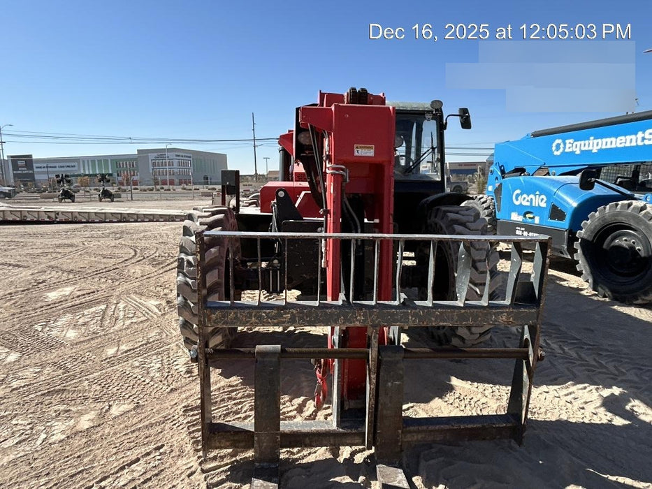 2019 Manitou MTA12042 120hp T4F, Cab/Heat/Air, Cab and Boom LED work lights, Auxiliary Hydraulics, Solid Tires, Amber strobe, Lift Hook 66" Carriage, 60" Forks