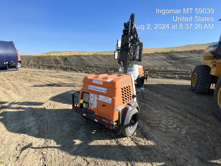 2023 Generac MLT2 Diesel, Flex Switch 120V Input, Powerzone Controller, (4) 320W LED Lights, 4kW Generator, 39.9 Gal Fuel Tank, 2" Ball, T3