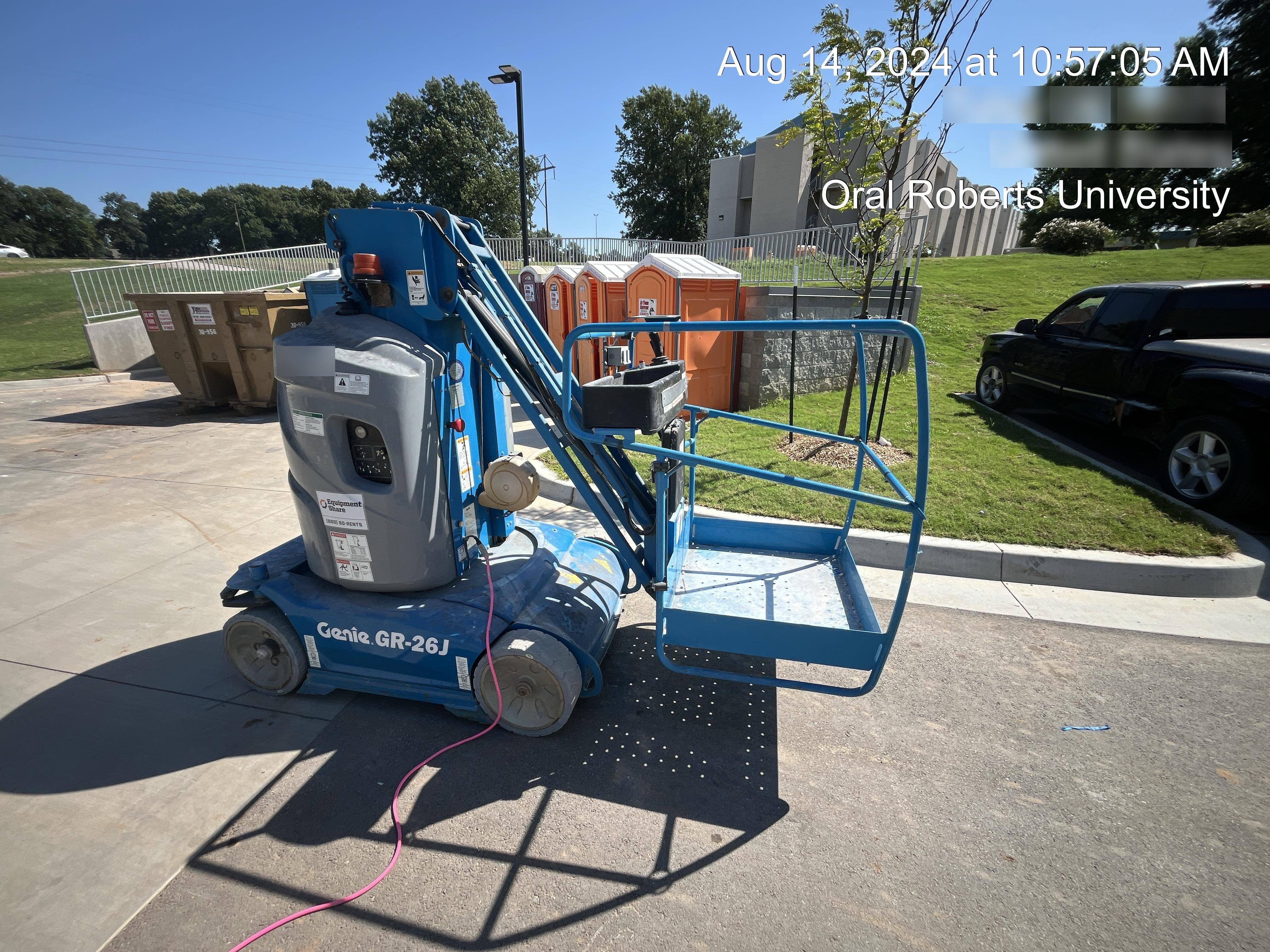 2019 GENIE GR-26J