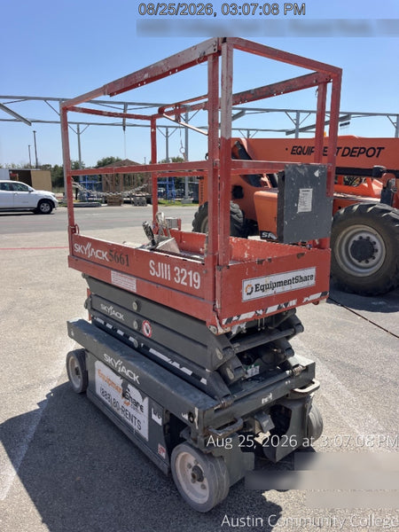 2017 Skyjack SJIII-3219 SJ3219, Trojan Battery Set, Extended Warranty 5yr/5k hr