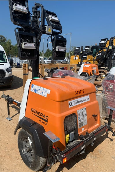 2023 Generac MLT2 Diesel, Flex Switch 120V Input, Powerzone Controller, (4) 320W LED Lights, 4kW Generator, 39.9 Gal Fuel Tank, 2" Ball, T3