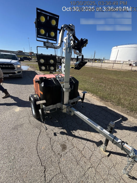 2024 Wanco WLTT-4MM4K Diesel, Deep Sea Controller, Shore Power Plug, Auto Start, (4) 350W LED Floodlights, 4kW Generator, 60 Gal Fuel Tank, 2" Ball, T3