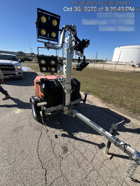 2024 Wanco WLTT-4MM4K Diesel, Deep Sea Controller, Shore Power Plug, Auto Start, (4) 350W LED Floodlights, 4kW Generator, 60 Gal Fuel Tank, 2" Ball, T3