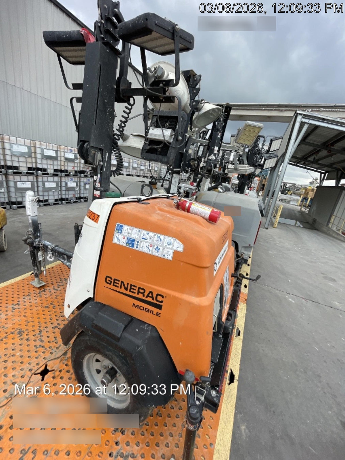 2024 Generac MLT2 Diesel, Flex Switch 120V Input, Powerzone Controller, 
(4) 320W LED Lights, 4kW Generator, 39.9 Gal Fuel Tank, 2" Ball, T3