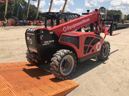 2020 Manitou MTA5519 Cab/Heat/Air, Solid Tires, Work Lights, Beacon, Aux Hydraulics, Back up Alarm, Mirrors, ES Keypad