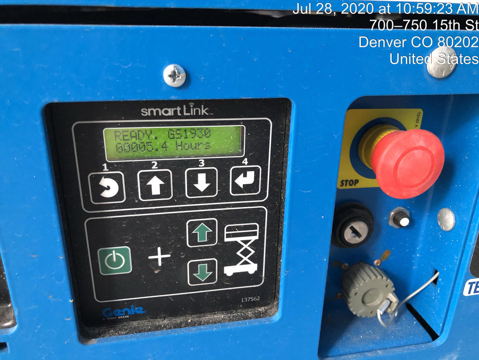 2020 Genie GS-1930 Fixed rails with chain entry gate - Pre A92.20