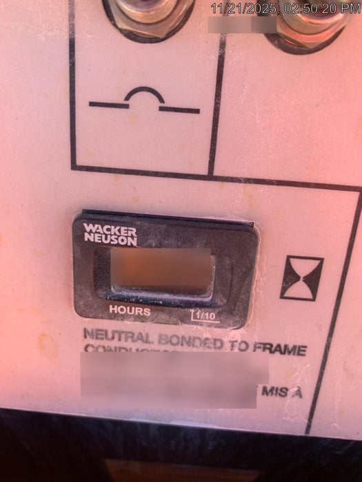 2019 Wacker Neuson LTV6L-MH Wacker Neuson LTV6 Standard Options, ES Track Hardware, Fuel Level Sensor