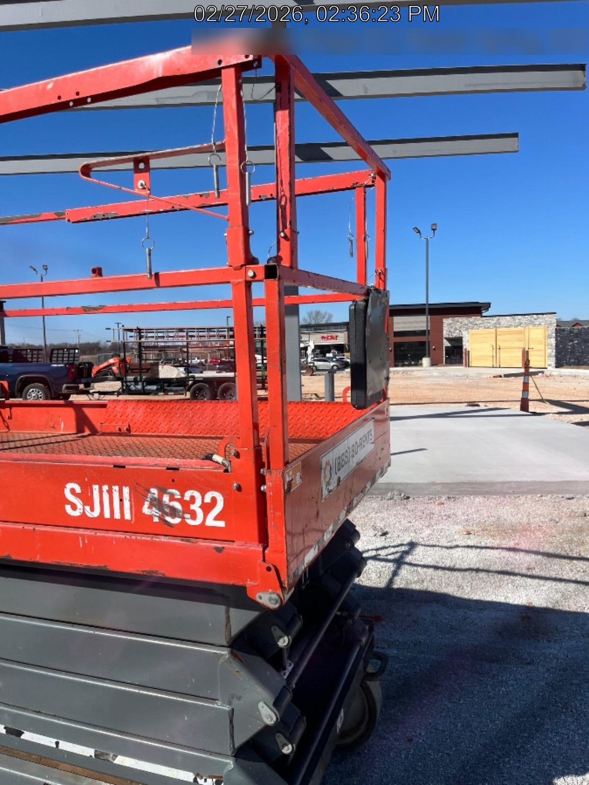 2018 Skyjack SJIII-4632 Standard Rental Specs