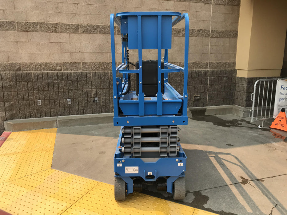 2020 Genie GS-1930 Fixed rails with chain entry gate - Pre A92.20, 800W Inverter