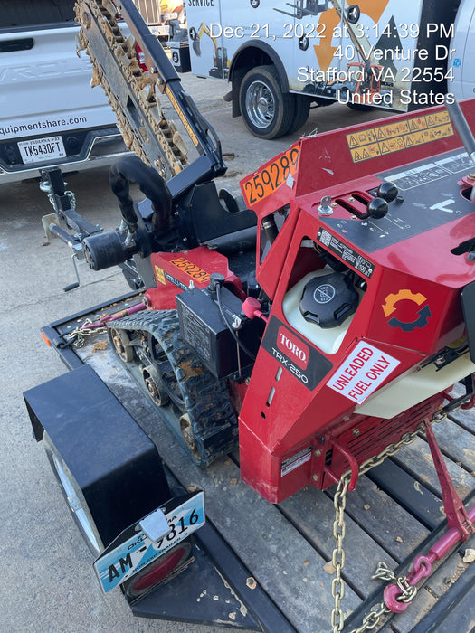 2022 TORO TRX-250
