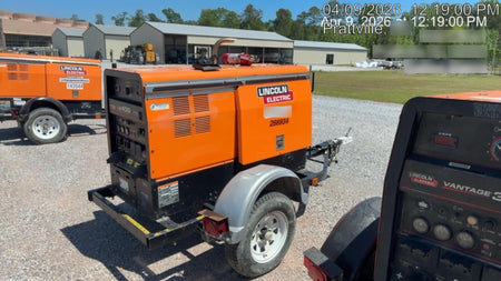 2022 Lincoln Electric LE400 Kubota V1505, Trlr, Cable Rack, Light Kit, ES Decals, T3