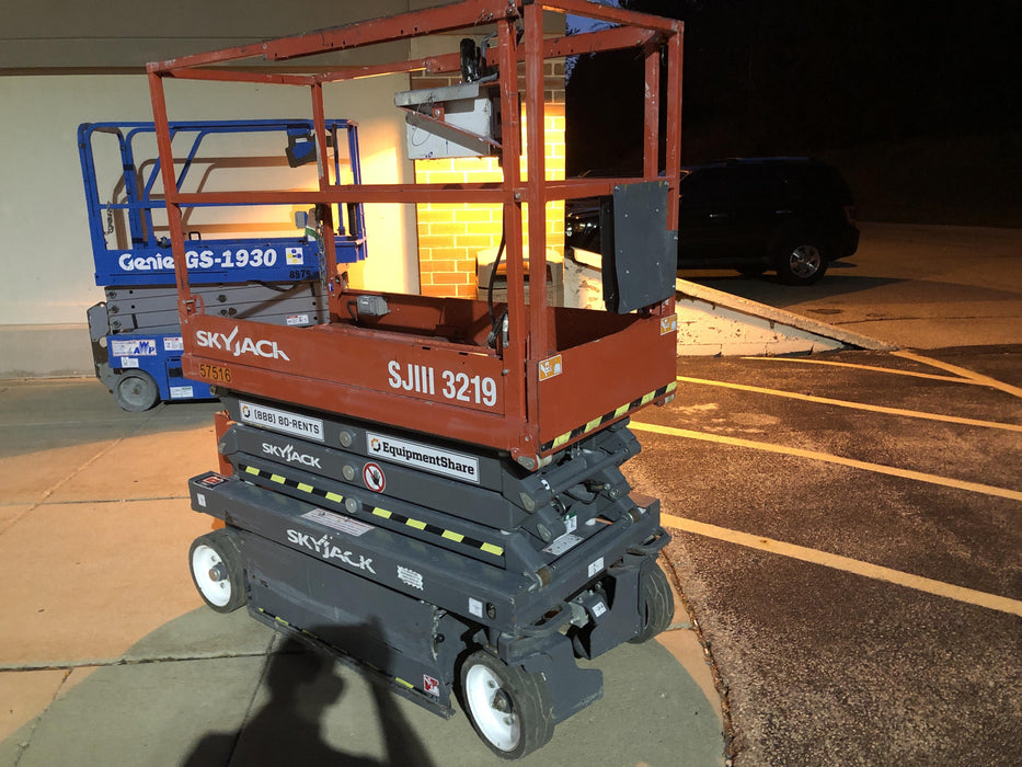 2016 Skyjack SJIII-3219 Standard Rental Specs