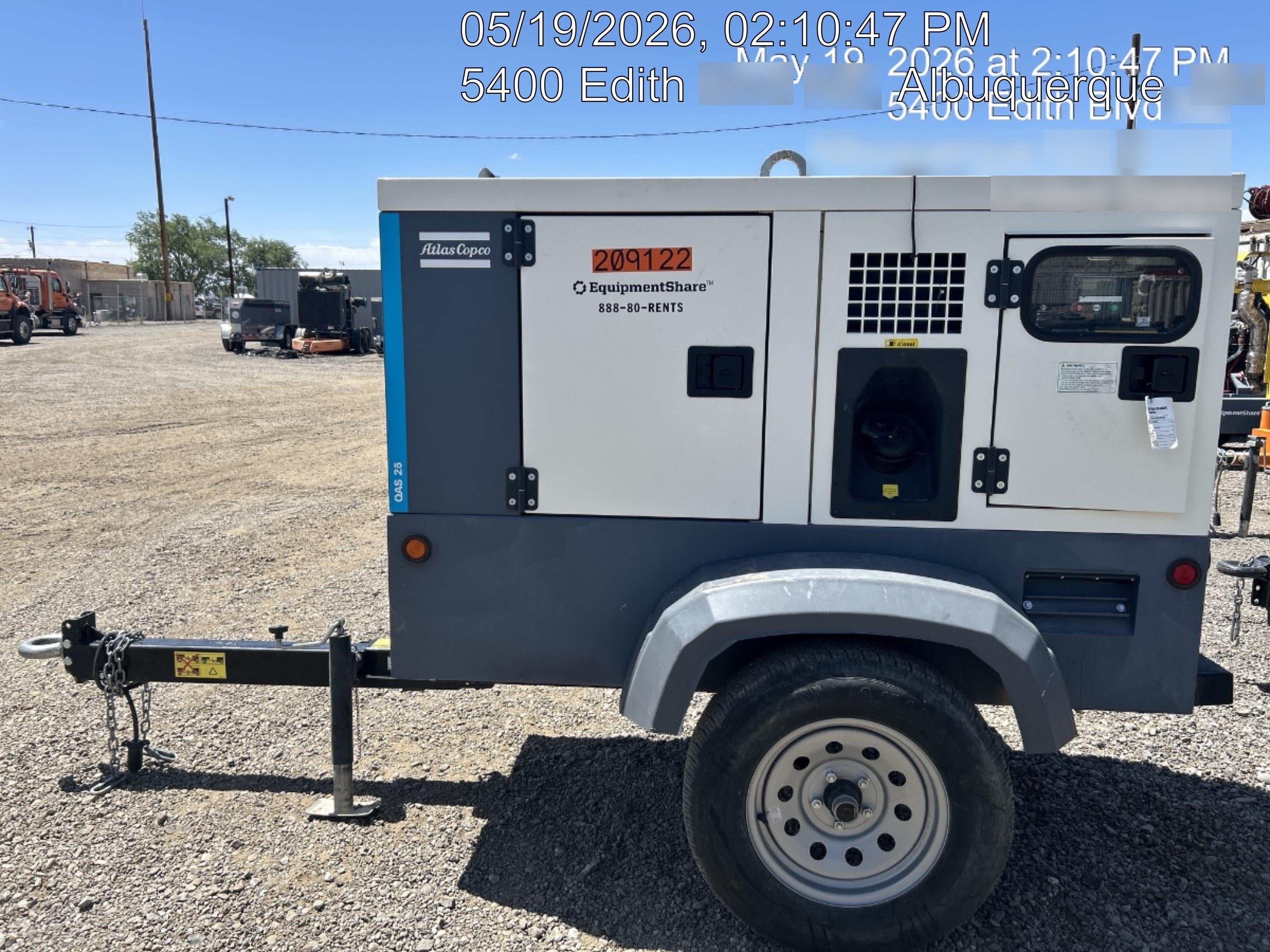 2022 ATLAS COPCO QAS25 CWK