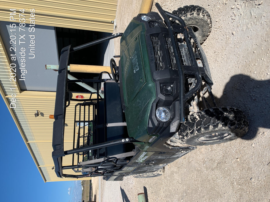 2018 Kawasaki Mule PRO-DXT Kawasaki Mule 4x4 Diesel UTV w/Hard Top, Windshield, Beacon, Backup Alarm, ES Keypad/Hardware Installed
