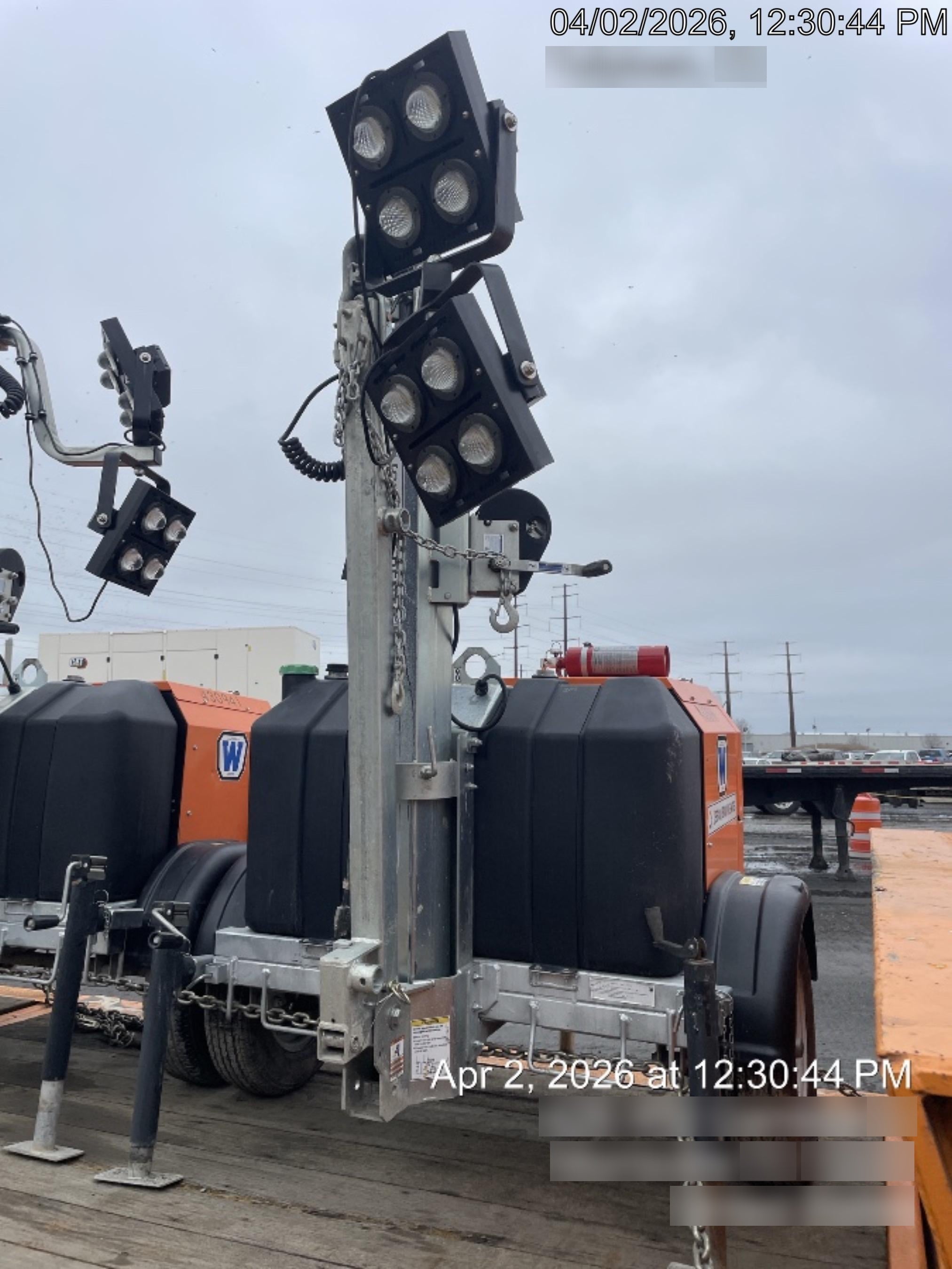 2024 Wanco WLTT-4MM4K Diesel, Deep Sea Controller, Shore Power Plug, Auto Start, (4) 350W LED Floodlights, 4kW Generator, 60 Gal Fuel Tank, 2" Ball, T3