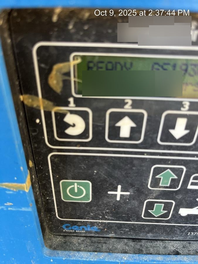 2020 Genie GS-1930 Solid Non Marking Tires, Beacon, Folding rails with half height swing gate, Telematics