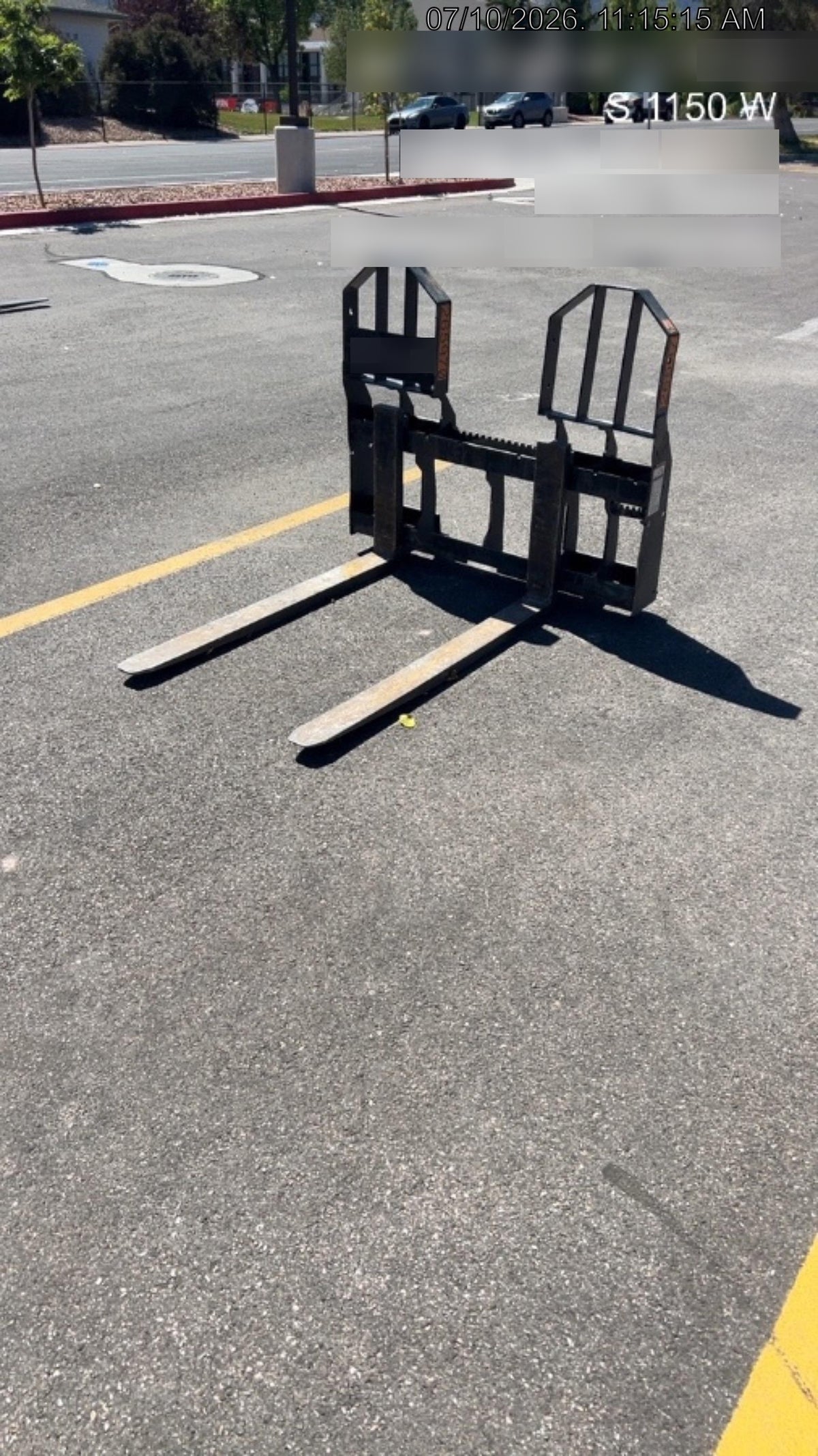 2021 TAKEUCHI 48" Pallet Forks - Takeuchi