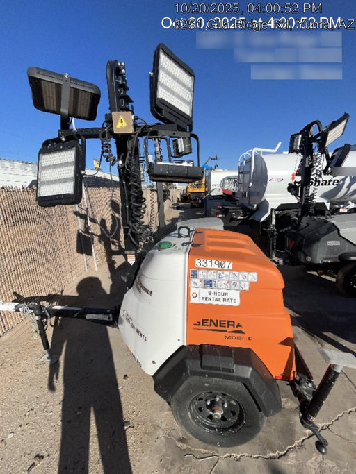 2023 Generac MLT2 Diesel, Flex Switch 120V Input, Powerzone Controller, (4) 320W LED Lights, 4kW Generator, 39.9 Gal Fuel Tank, 2" Ball, T3