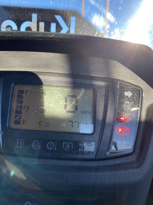 2021 Kubota RTV-X1140W-H Plastic Canopy, Windshield Acrylic Clear, LED Strobe Light, Wire Harness Kit, Back up Alarm