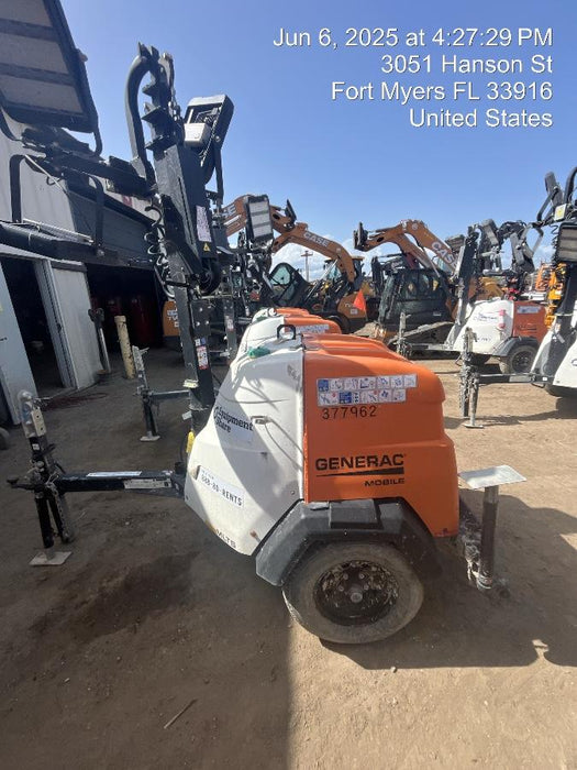 2023 Generac MLT2 Diesel, Flex Switch 120V Input, Powerzone Controller, 
(4) 320W LED Lights, 4kW Generator, 39.9 Gal Fuel Tank, 2" Ball, T3