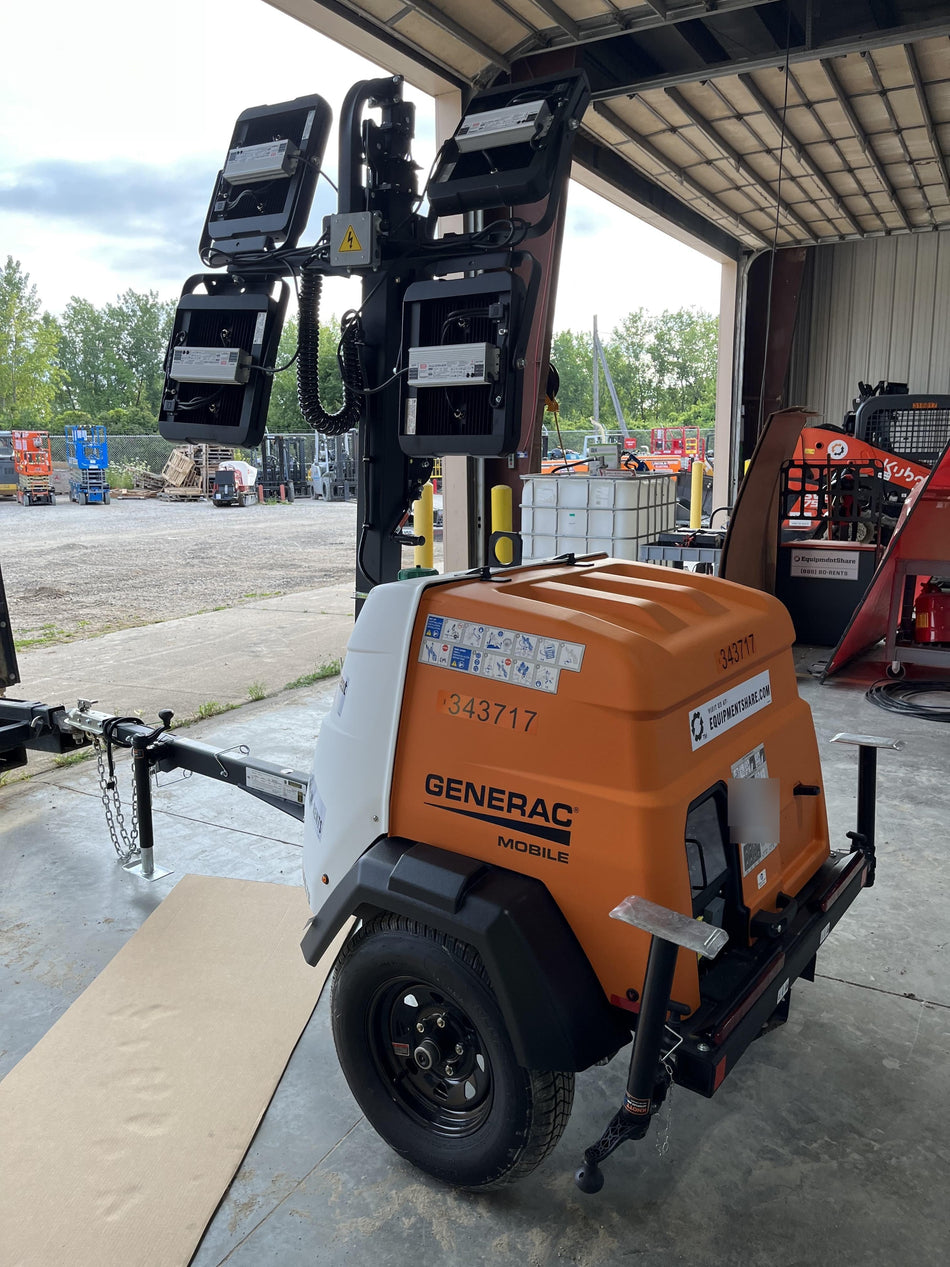 2023 Generac MLT2 Diesel, Flex Switch 120V Input, Powerzone Controller, (4) 320W LED Lights, 4kW Generator, 39.9 Gal Fuel Tank, 2" Ball, T3