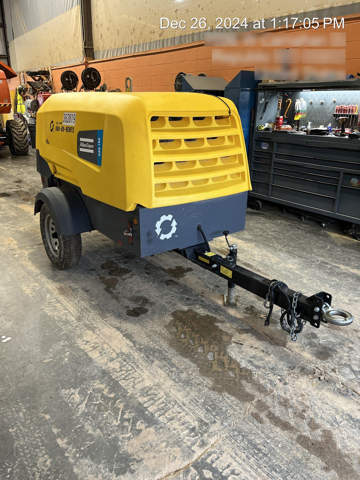 2023 ATLAS COPCO XAS188 CWK