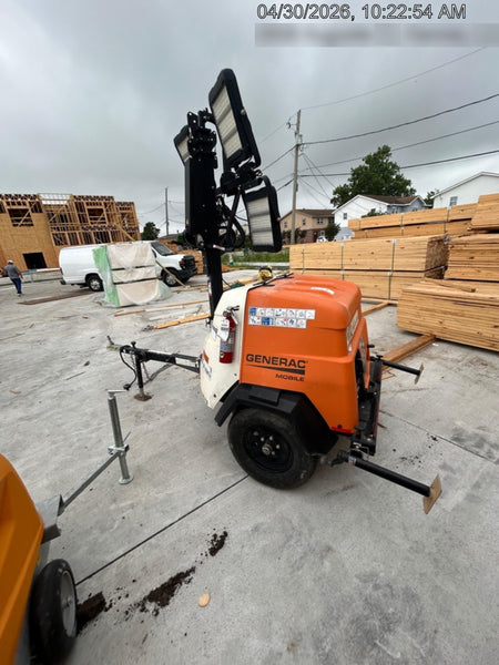 2023 Generac MLT2 Diesel, Flex Switch 120V Input, Powerzone Controller, 
(4) 320W LED Lights, 4kW Generator, 39.9 Gal Fuel Tank, 2" Ball, T3