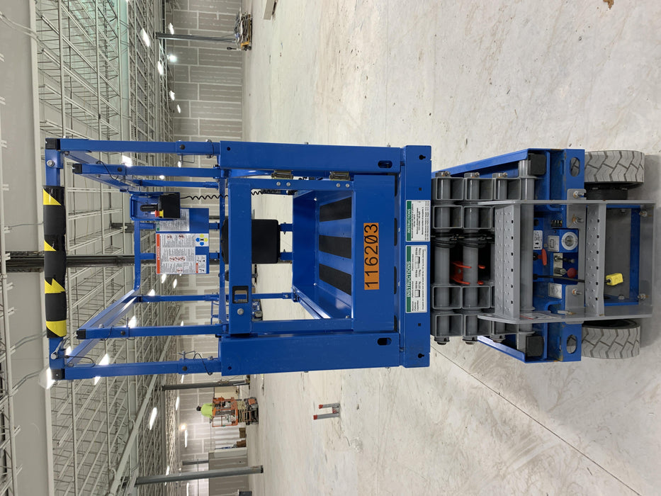 2020 Genie GS-1930 Solid Non Marking Tires, Beacon, Folding rails with half height swing gate