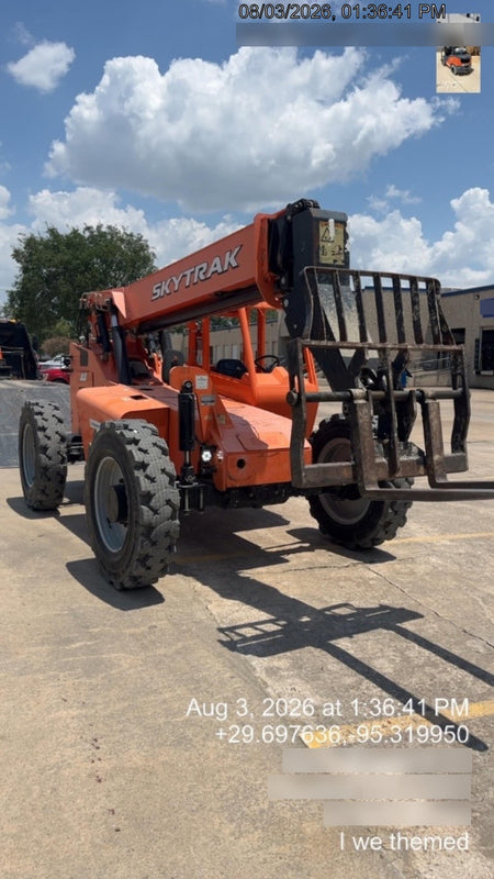 2019 Skytrak 6036 Canopy, Solid Tires, LED Work Lights, Beacon w/72" Carriage, 48" Pallet Forks