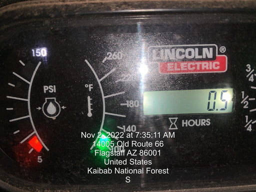 2021 Lincoln Electric Vantage 549X Ready Pak 3, ORANGE (includes trailer, cable rack, fender light kit)