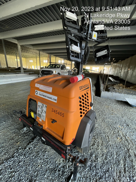 2023 Generac MLT2 Diesel, Flex Switch 120V Input, Powerzone Controller, (4) 320W LED Lights, 4kW Generator, 39.9 Gal Fuel Tank, 2" Ball, T3