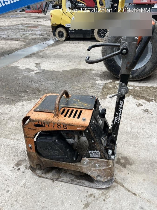 2023 Multiquip MVH158 Honda GX200, 17" Plate, Gas