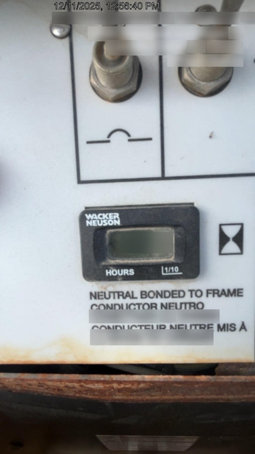 Wacker Neuson LTV6K-MH Power mast, 1100W MH, Fuel Sensors, Wiring Harness