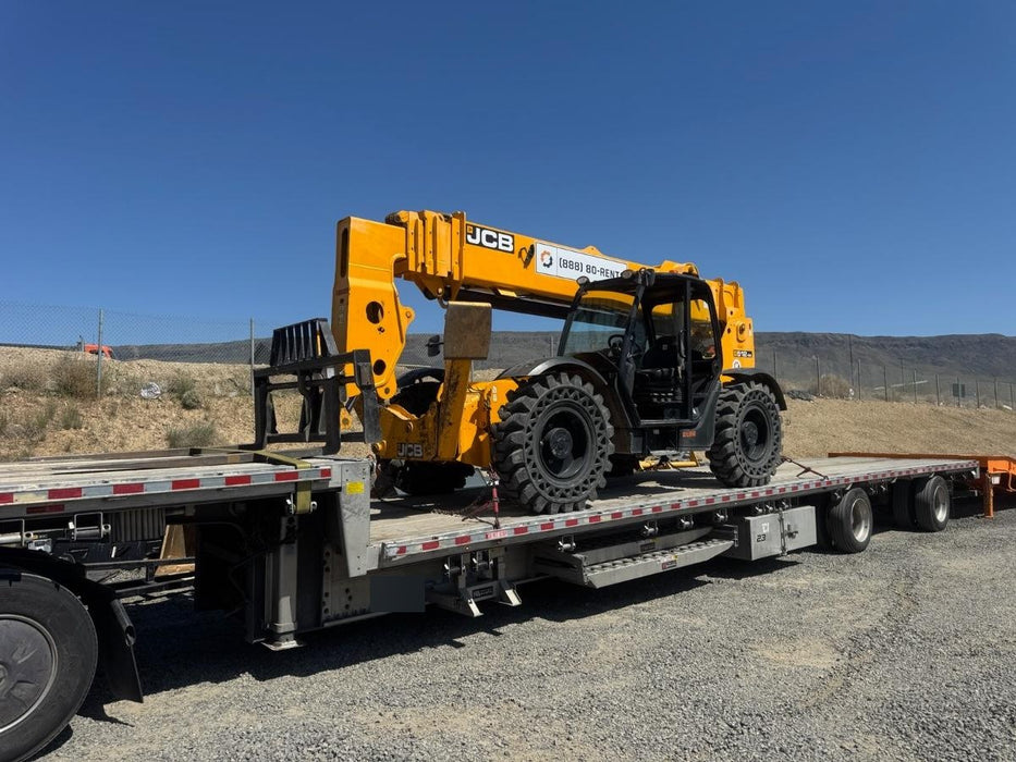 2020 JCB 512-56 Canopy, 74Hp, Solid Tires, Work Lights, Beacon, Aux Hydraulics, Back up Alarm, Lifting Eye, ES Decals