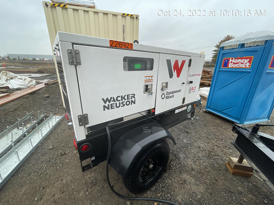 2022 WACKER NEUSON G50