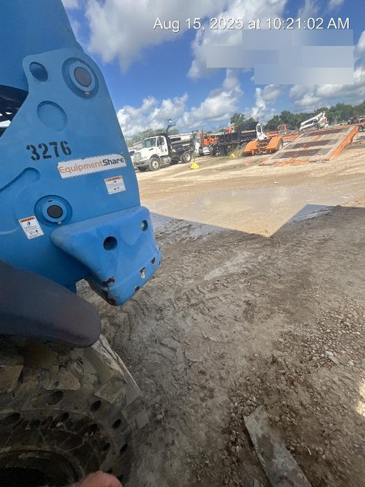 2017 Genie GTH-844 Solid Tires, 60" carriage, Open ROPS