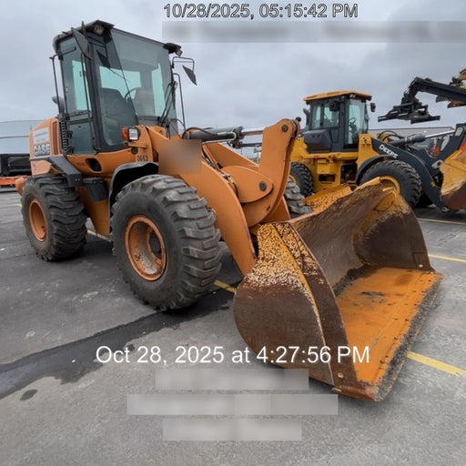 2016 Case 621F CLOSED CAB, JRB 416 STYLE HYD COUPLER