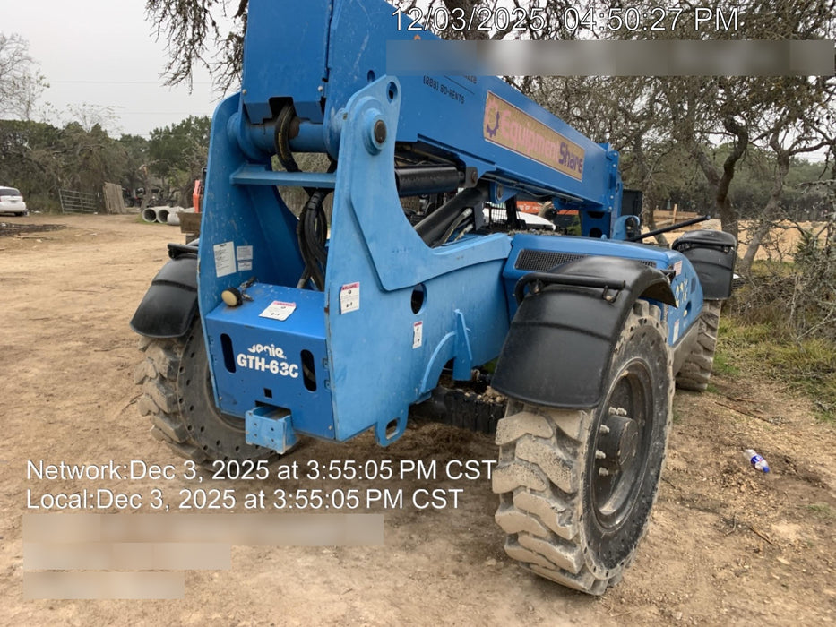 2017 Genie GTH-636 Genie GTH636, Solid RT Tires, T4F, worklights (LED, rear), Open ROPS