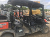 2019 Kubota RTV-X1140 4wd Utility Cart, LED Strobe, Windshield Tempered Glass, Plastic Canopy, Wire Harness Kit, Backup Alarm