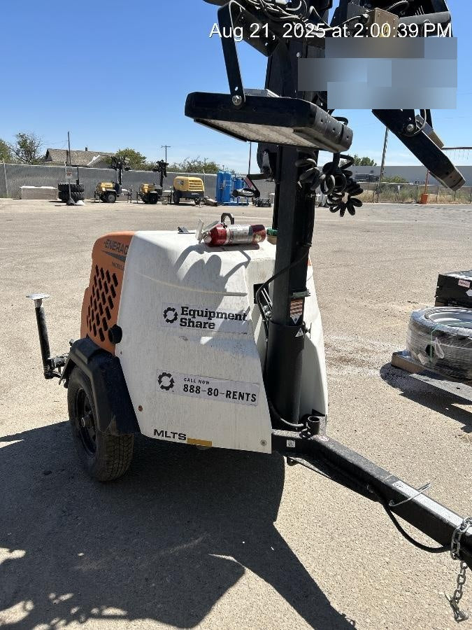 2023 Generac MLT2 Diesel, Flex Switch 120V Input, Powerzone Controller, 
(4) 320W LED Lights, 4kW Generator, 39.9 Gal Fuel Tank, 2" Ball, T3