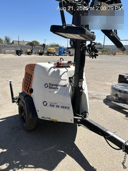 2023 Generac MLT2 Diesel, Flex Switch 120V Input, Powerzone Controller, 
(4) 320W LED Lights, 4kW Generator, 39.9 Gal Fuel Tank, 2" Ball, T3