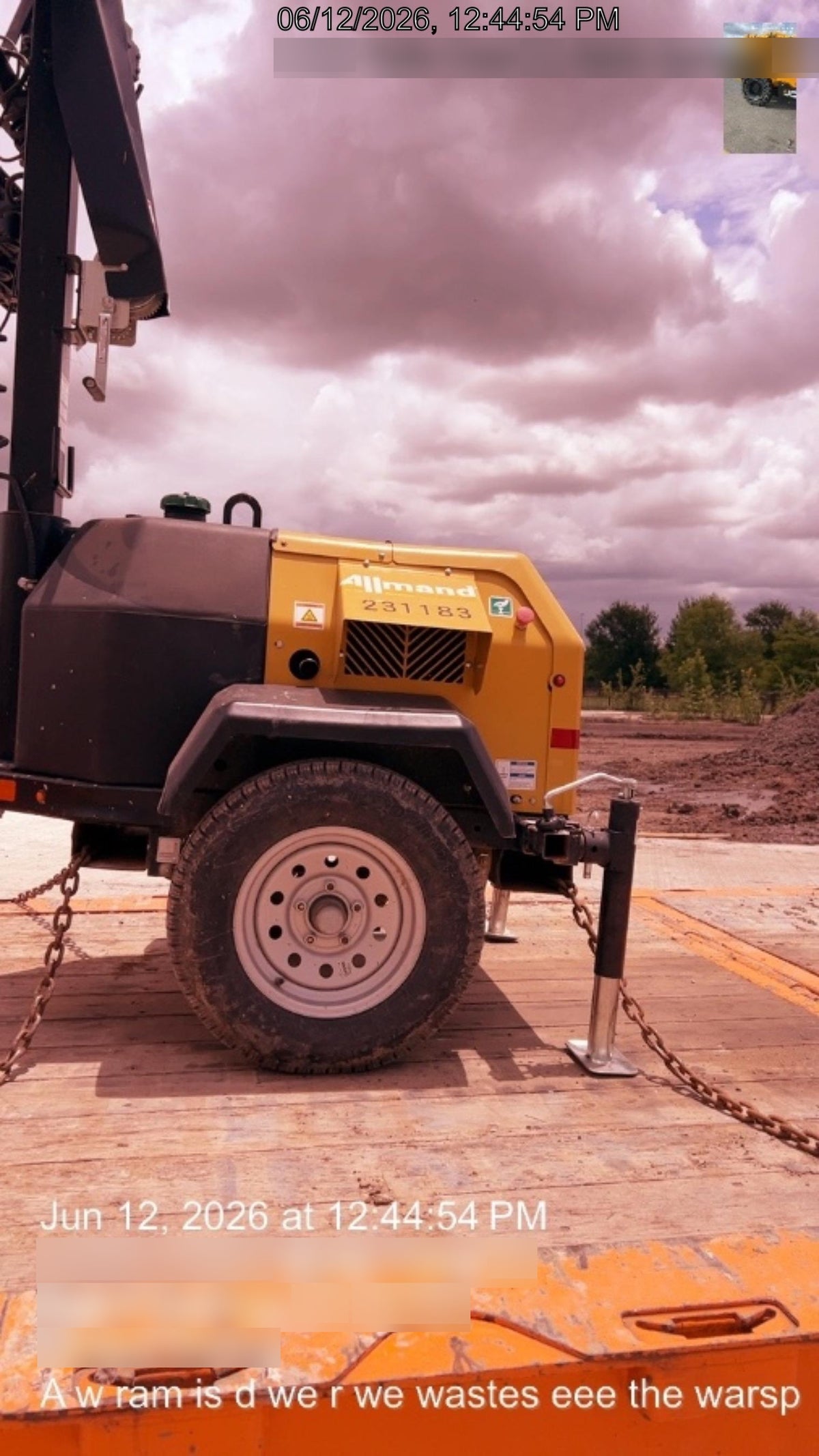 2023 Generac MLT2 Diesel, Flex Switch 120V Input, Powerzone Controller, (4) 320W LED Lights, 4kW Generator, 39.9 Gal Fuel Tank, 2" Ball, T3