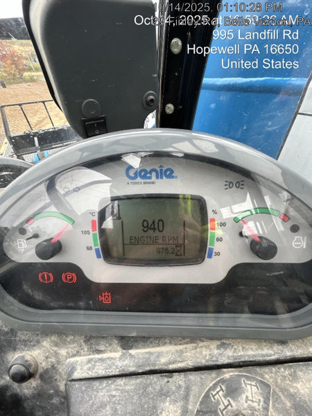 2024 Genie GTH-5519 74Hp Dsl, Cab/Heat/Air, Solid Tires, LED WL, T3 + Access Control
